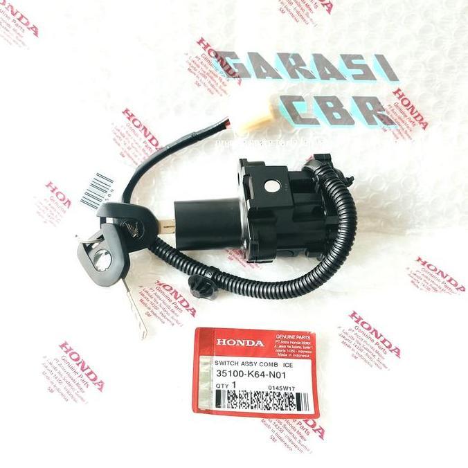 35100K64N01- Switch Assy Comb & Ice CBR 250RR- Kunci Kontak CBR 250RR Terlaris