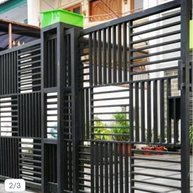 Pintu Pagar Gerbang Besi Tempa Dan Pintu Pagar Minimalis Modern Terbaru
