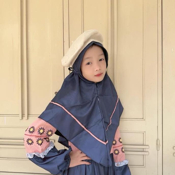 G56 SET GAMIS HIJAB ANAK BY IBEE