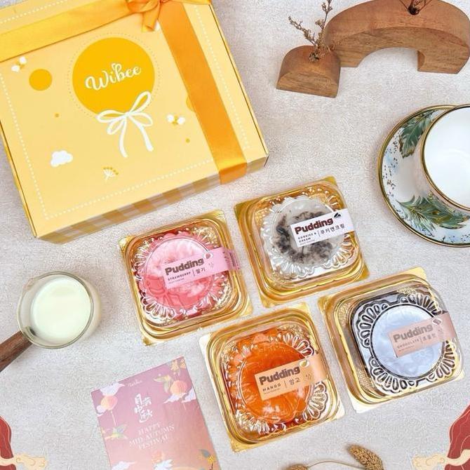 Spesial Box Of Mooncake Pudding - Hampers Mooncake Pudding - Mooncake Festival