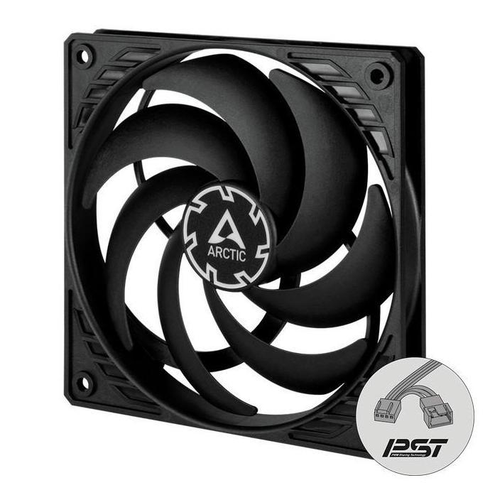 ARCTIC P12 SLIM PWM PST 120mm FAN - SINGLE FAN