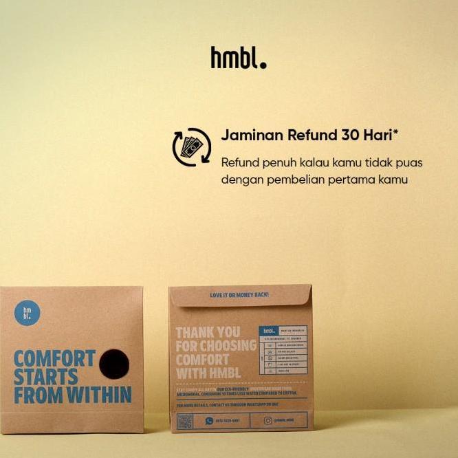 Hmbl Modal Briefs 1 Pcs, Celana Dalam Cowok, Super Lembut, Premium Feel, Anti-Bau, Tetep Nyaman Dan 