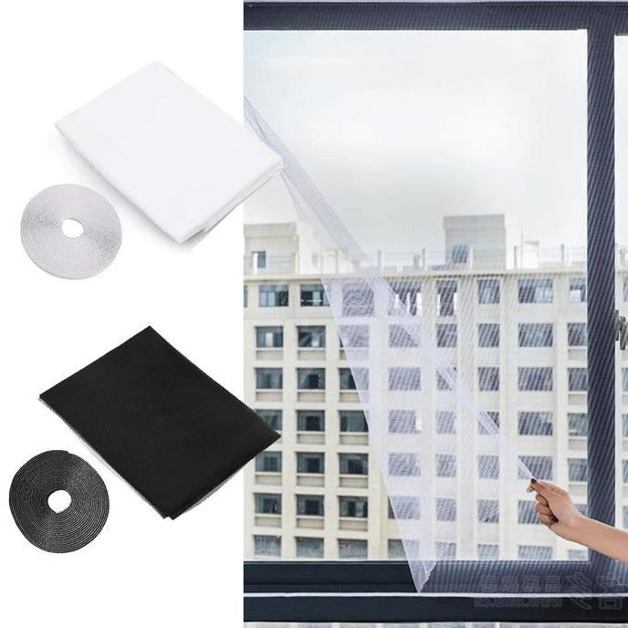 Jaring Net Gorden Jendela Tirai Mesh Nylon Rumah Kamar Anti Nyamuk Serangga