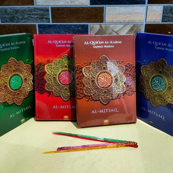 Al Quran Al Mitsaq A5 Tajwid Warna,Mushaf Tajwid Warna A5 Al Mitsaq