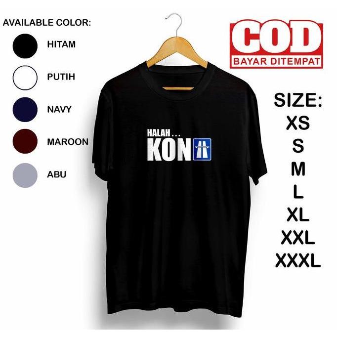 T-SHIRT PRIA l KAOS DISTRO l KAOS NYELENEH l HALAH RAMBU