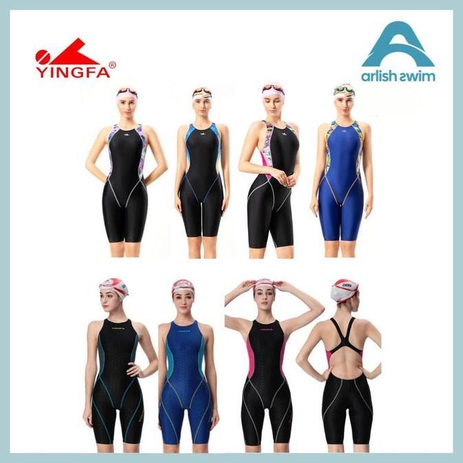 Baju Renang Selutut Yingfa / Girls Swimsuit Yingfa Kneeskin