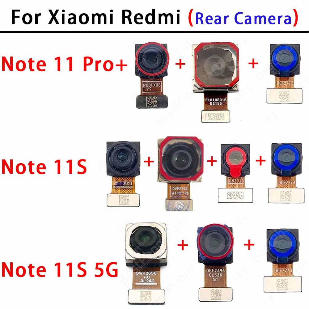 Kamera Belakang Belakang Untuk Xiaomi Redmi Note 11 Pro Plus 11S 4G 5G Note11S Modul Kamera Backside