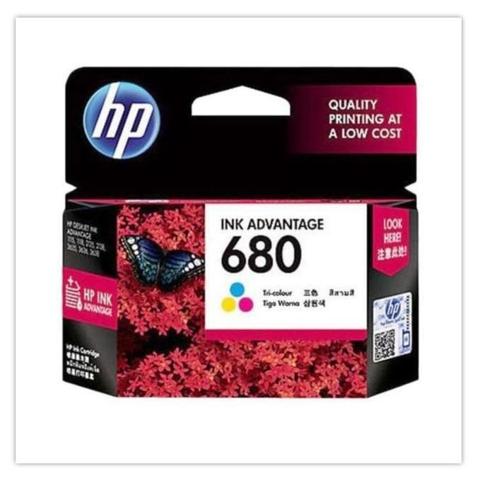 TERMURAH - Tinta Printer Hp 680 warna / Cartridge Hp 680 Colour