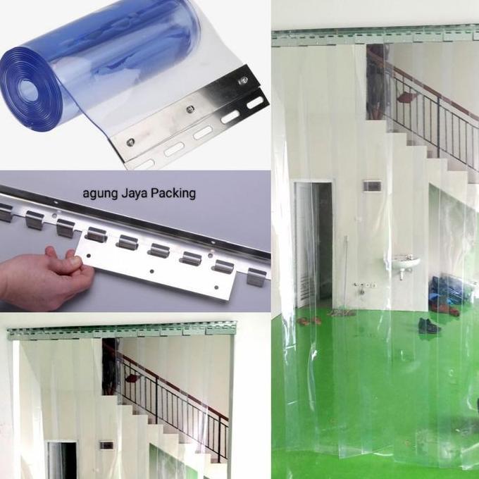 Spesial Tirai Pvc Tirai Bening Ukuran Pintu 80Cm X 210Cm