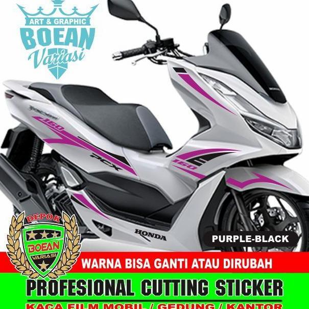 Cutting Sticker PCX 160 PUTIH ALL NEW PCX 160 2021 Terlaris