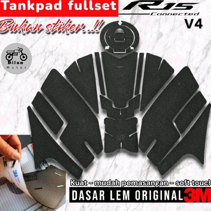 TANKPAD R15 V4 CARBON PATTERN STIKER R15 V4 Terlaris