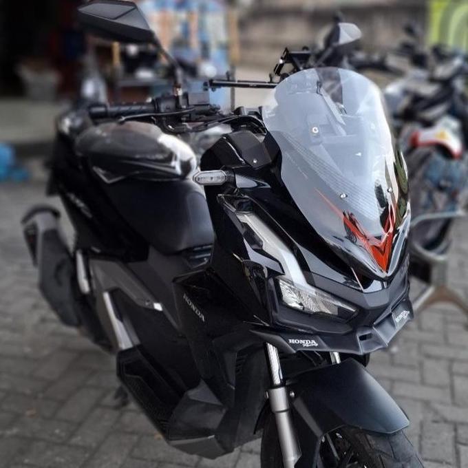 Visor Windshield ADV 160 ADV 150 Black Series Pendek Sporty model Thailand - Terlaris