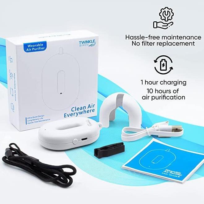 Portable Air Purifier Necklace Kalung Air Purifier Original