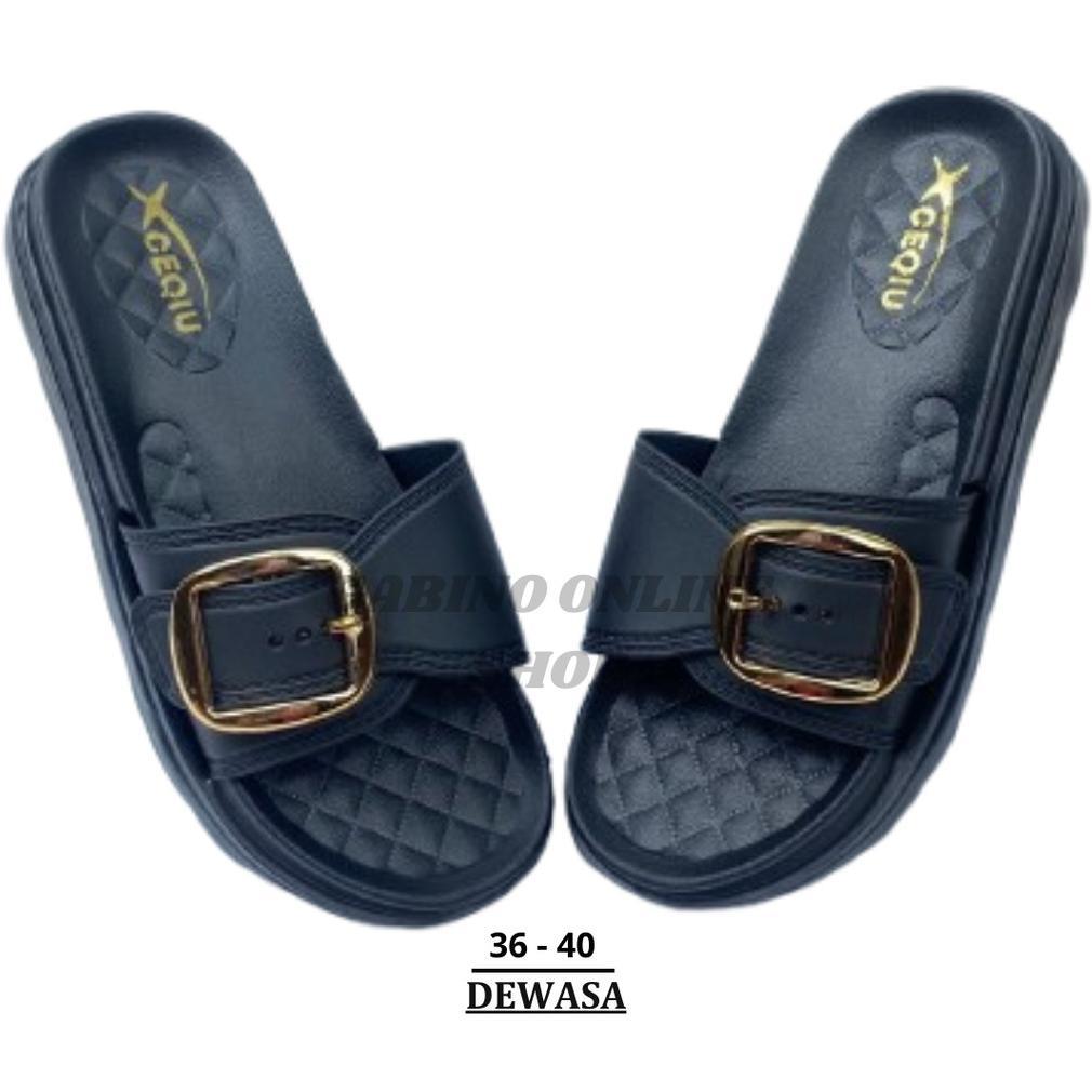 Terlaris Sandal Wanita Dewasa, Sandal CEQIU Sandal Fashion  || EH 58B ||  uk 36-40