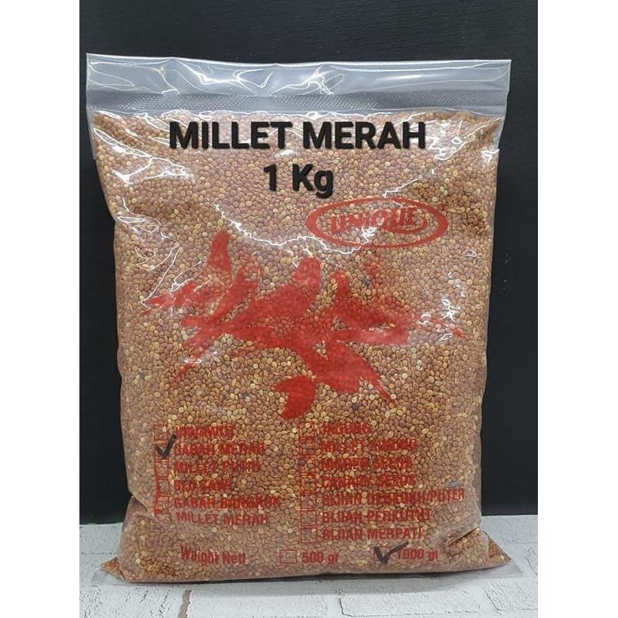 UNIQUE UNIK MILLET MERAH / RED MILLET 1KG MILET MERAH