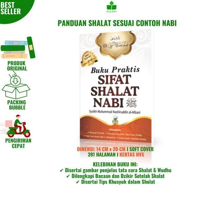 Buku Sifat Shalat Nabi Panduan Sholat Sesuai Contoh Nabi - Syaikh al Albani