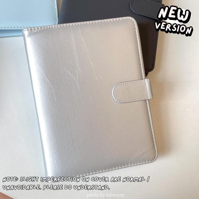 SUNDAE - A5 BINDER LEATHER CASE / BINDER ALBUM PHOTOCARD PC PASTEL