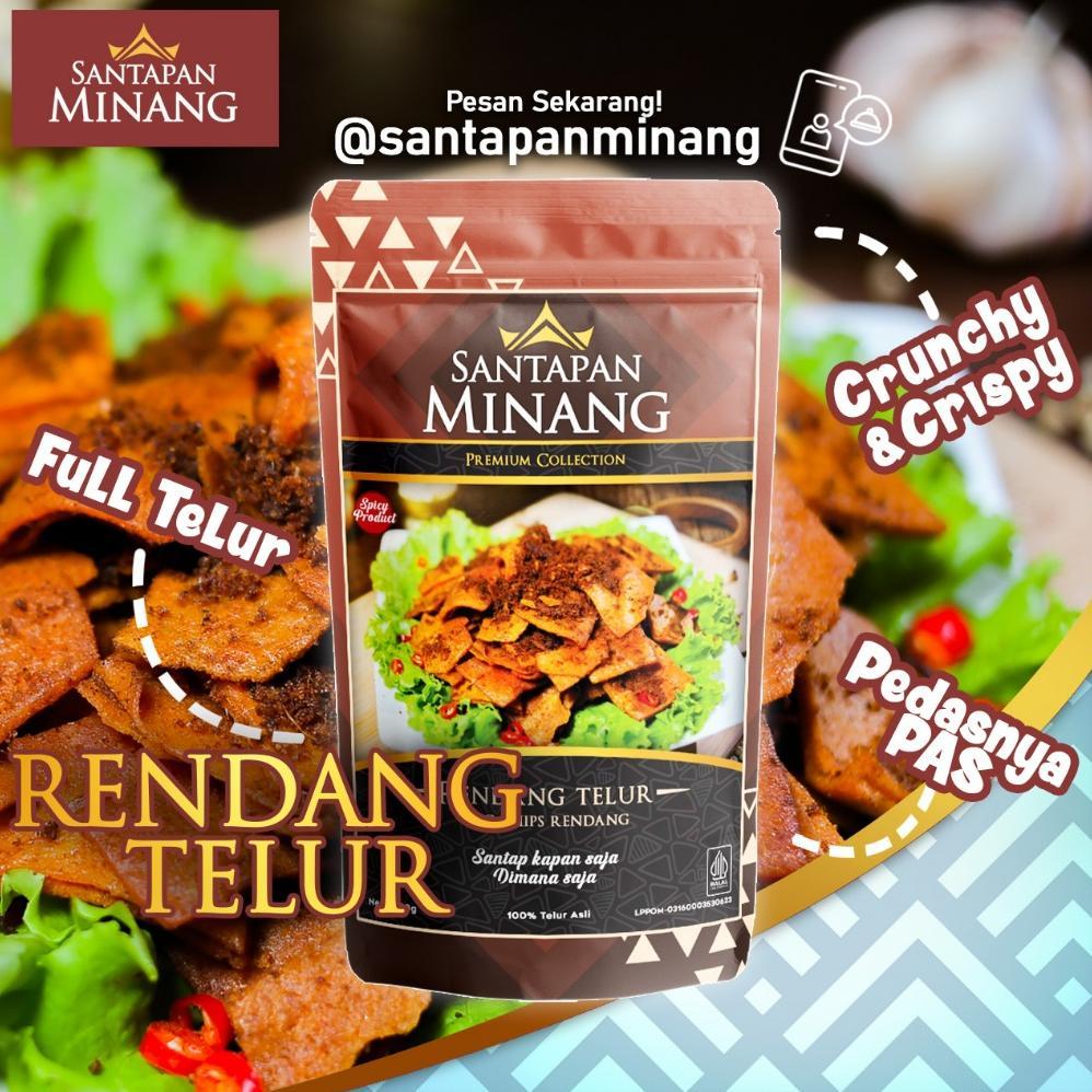 vindasime12 - rendang telur kering santapan minang premium