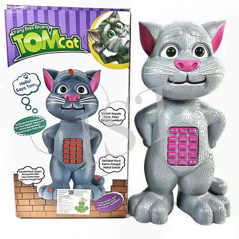 Mainan Edukasi Anak Talking Tom Cat Kucing Bicara Bisa Cerita Dan Nyanyi