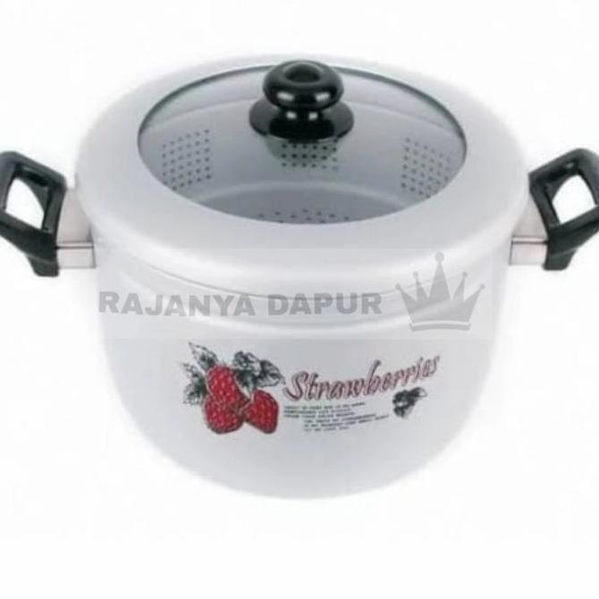 Panci kukus - panci panca guna - steamer rice cooker maspion 30 cm