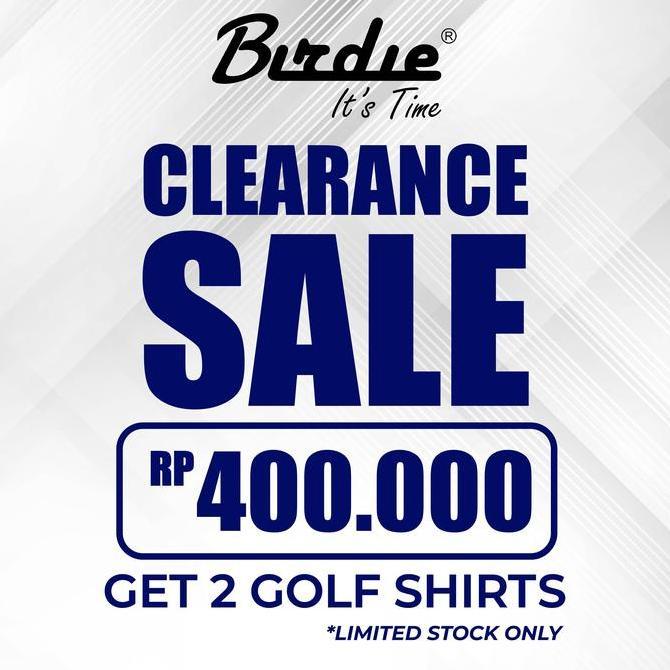 Baju Golf Shirt Series Original Birdie