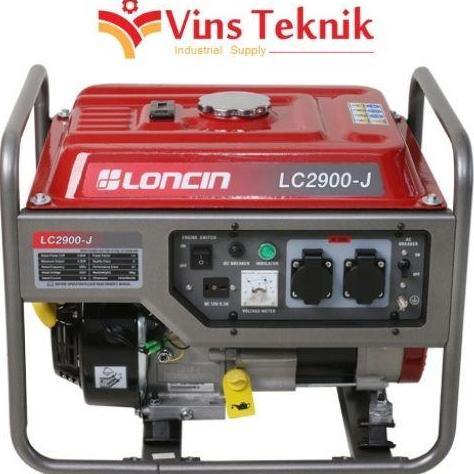 Mesin Genset Bensin Lc2900-J Loncin Generator Lc 2900-J 2000 Watt