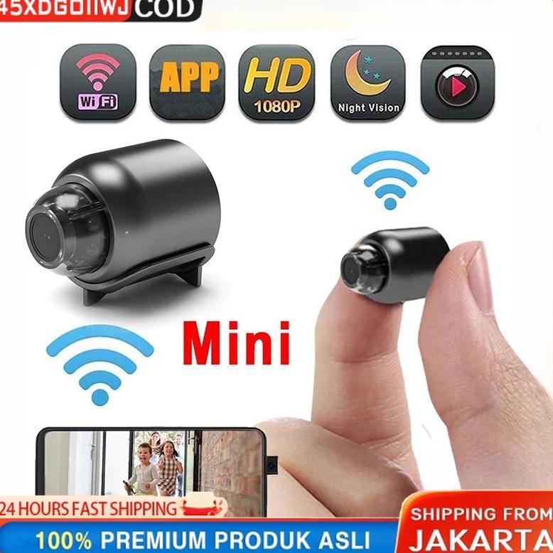 Pemotretan Sudut Super Lebar CAMERA MINI WIFI HIDDEN CAMERA Pemotretan 4K HD CAMERA WIFI MINI HIDDEN