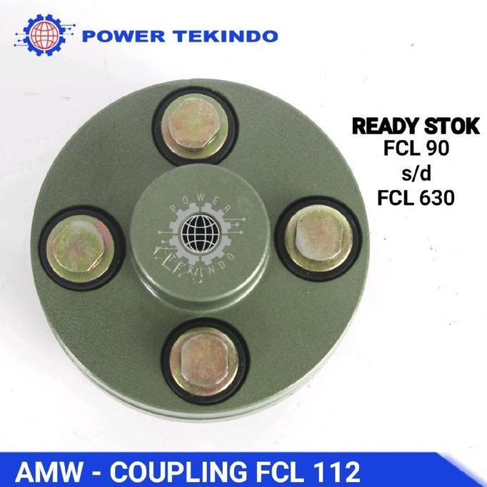 BEBAS ONGKIR - Coupling FCL 112 - AMW Flexible Coupling Kopel Dinamo Mesin Dll