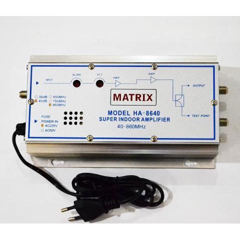 Booster Indoor / Indoor Amplifier Matrix HA 8640