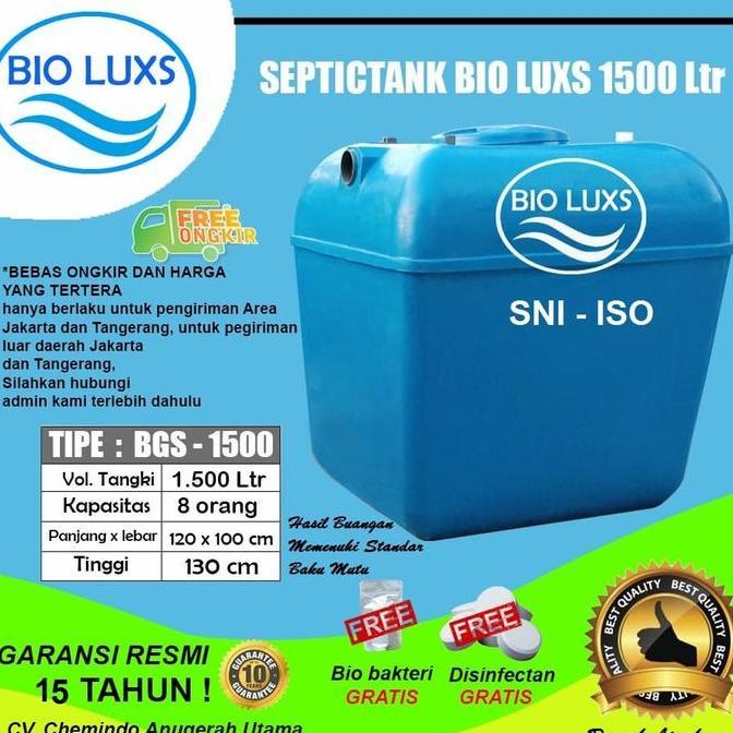 septictank biotech,bioluxs BGS 1500 liter