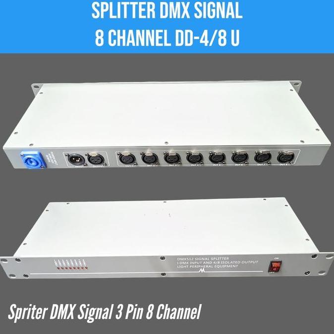Dmx Signal 8 Channel Splitter