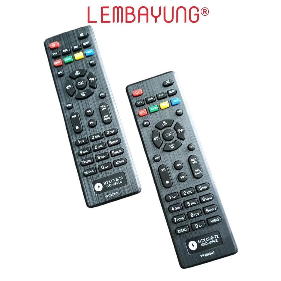 Remote Set Top Box Matrix Apple Merah