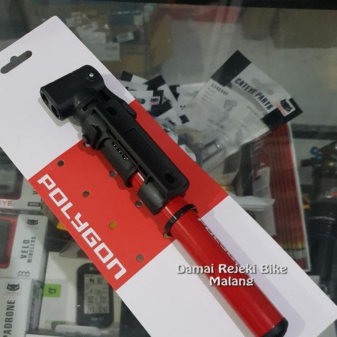 Minipump - Pompa Mini Portable Sepeda Polygon dengan selang