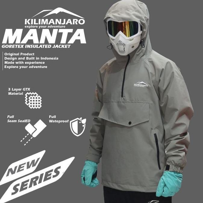 Sale Jaket Anorak Goretex Kilimanjaro Manta 3 Layer Waterproof - Jaket Kilimanjaro Goretex