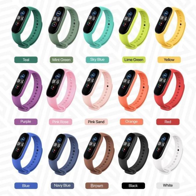 Strap MiBand 8 Tali Jam Xiaomi Mi Band 8 Tali Pengganti Xiaomi Mi Band 8