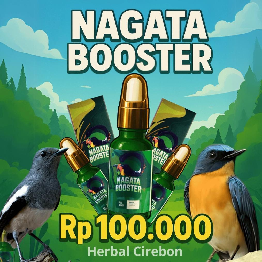 Nagata Booster Vitamin Burung Atasi Cabut Bulu Dan Mabung Untuk Semua Jenis Burung Kicau Nagata Boos