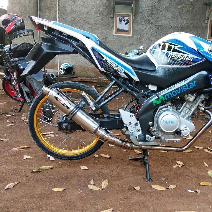 Silincer Racing Stainless 32cm Original Raptor Racing Muffler Terlaris