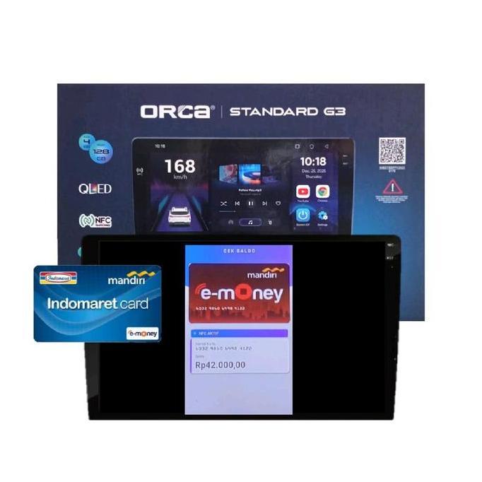 Head Unit Android ORCA 10 Inch OEM Honda Freed Voice Command Terlaris