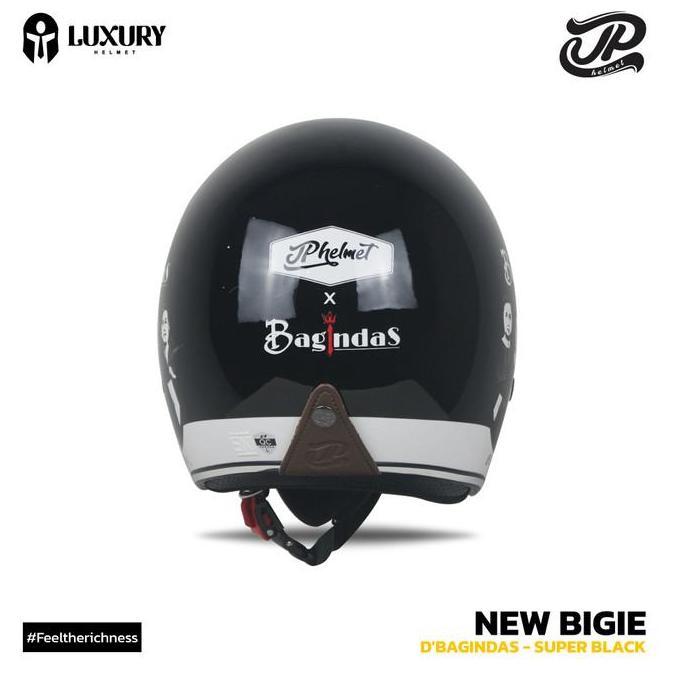 (GratisVisor) - Helm Bogo - Helm JPX Retro New Bigie - Bagindas Terlaris