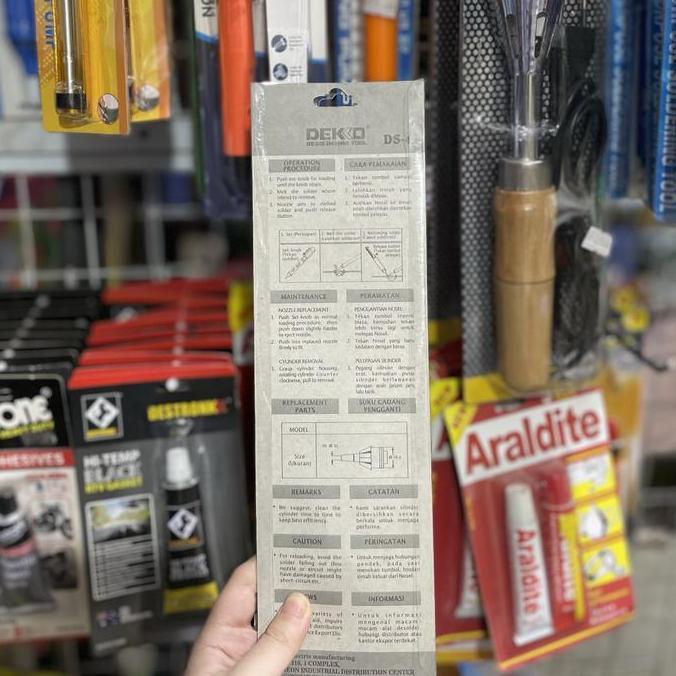 Terjangkau Dekko Desoldering Tool / Sedot Timah / Penyedot Timah