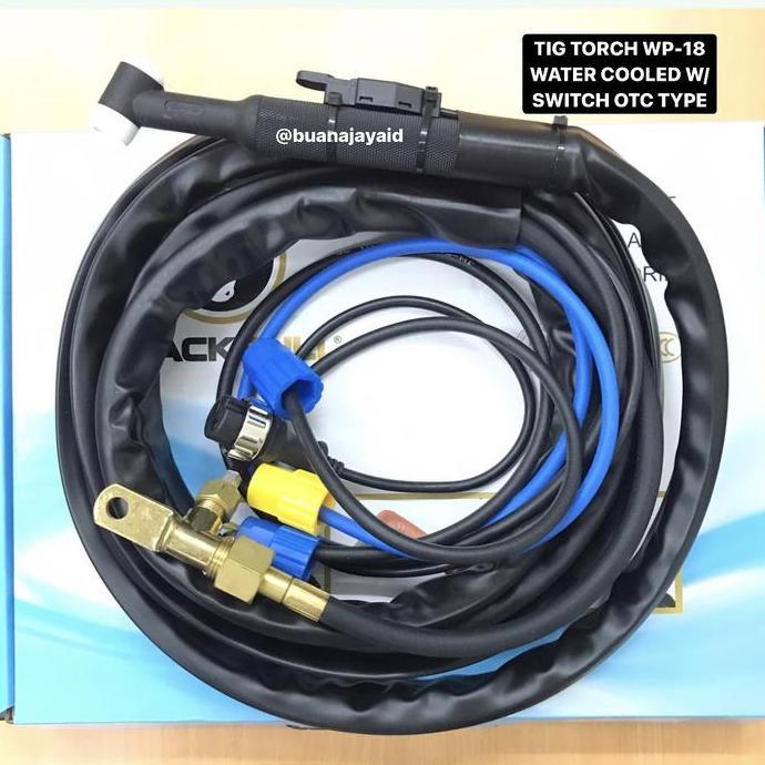 Miliki Tig Torch Stang Argon Tang Las Argon Wp-18 Panjang Kabel 4 Meter Otc