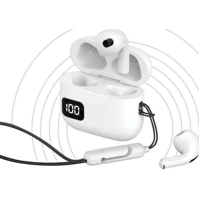 Banivestiwall - Izzy X Ezra Tws 53 Earphone Wireless Anc Bluetooth 5.3 Bass Stereo Noise Canceling