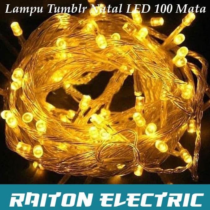 Promo Lampu Tumblr Natal LED Twinkle Light Kuning Dekorasi Yellow COD