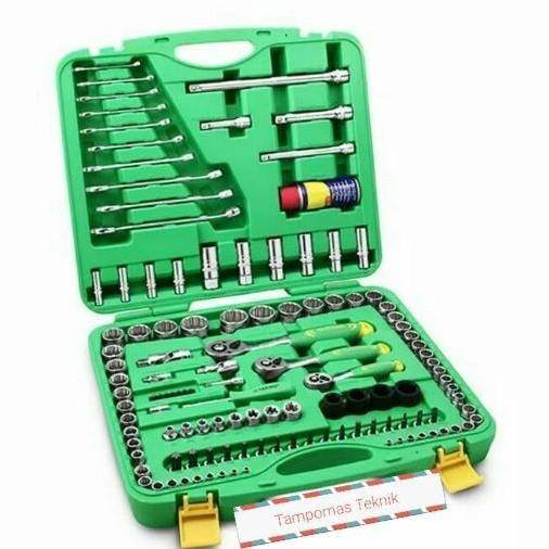 Tool Set Tekiro 120 Pcs Kunci Sok Set Tekiro Ring Pas Set