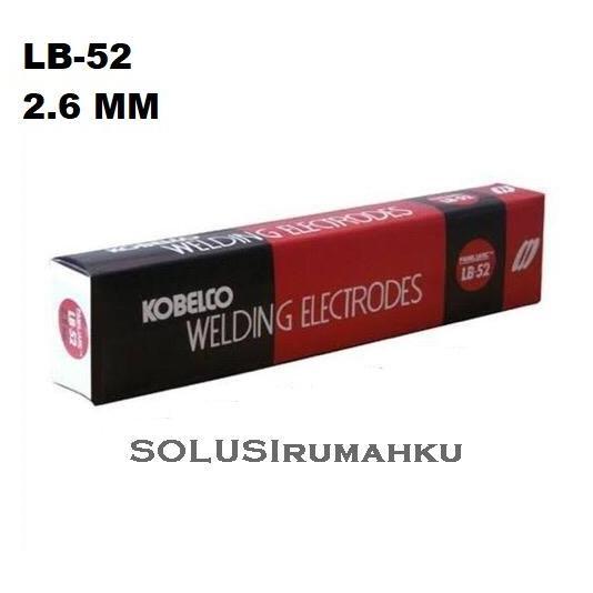 Per 5 KG Kawat Las 2.6 KOBE LB-52 Kawat Las 2.6 mm