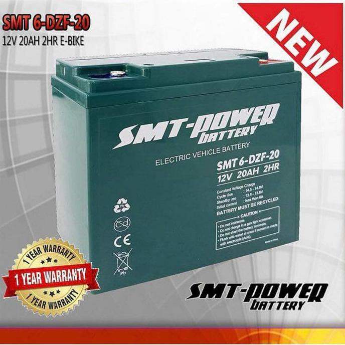Terlaris Aki Sepeda Listrik Baterai Motor Listrik Selis U-Winfly Pasific 12V 20Ah 2Hr Merk Samoto Sm