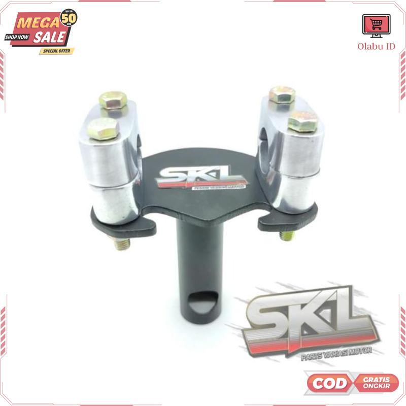 Terbaik Adaptor Dudukan Stang Motor Matic Bebek Honda Scoopy Vario Beat Genio PCX Vario 160 125 Beat