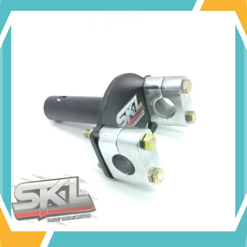 Bisa COD Adaptor Dudukan Stang Motor Matic Bebek Honda Scoopy Vario Beat Genio PCX Vario 160 125 Bea