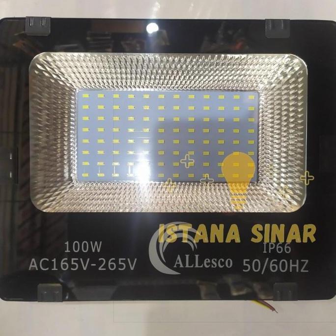 TERBARU - Allesco lampu sorot LED 100 watt
