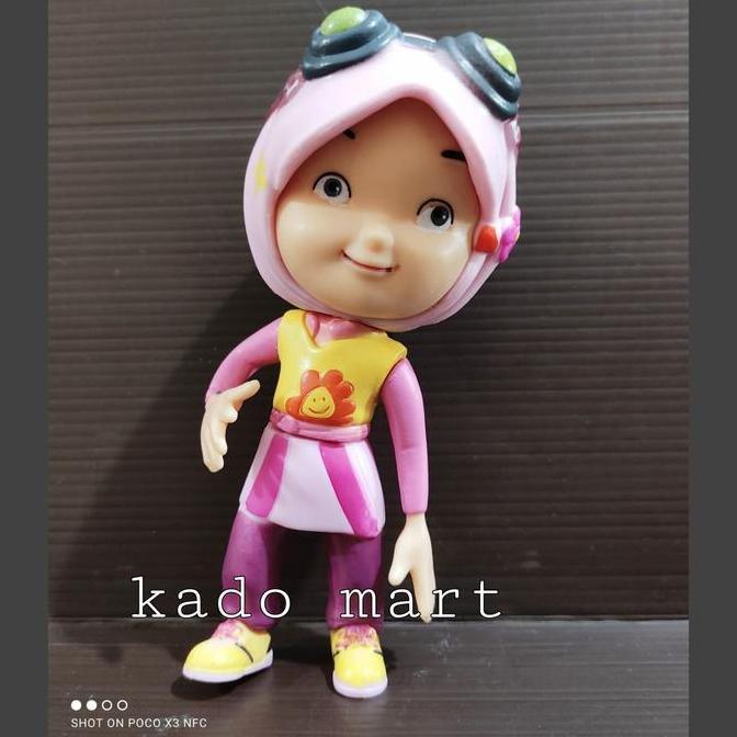 figure boboiboy yaya hiasan mainan topper kue
